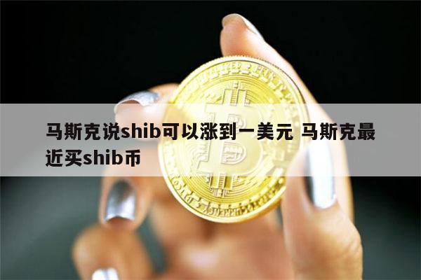 我想要看shib币的简单介绍